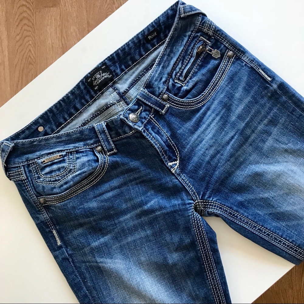 EXPRESS REROCK Bootcut Jeans (8) - Picture 3 of 7
